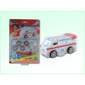 Jouets éducatifs Jeux de casse-tête 3D Pull Back Cars Ambulance (H4551412)